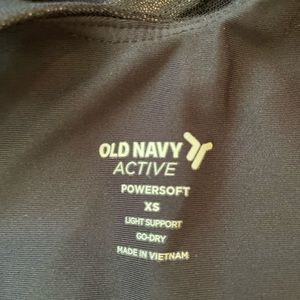 Black Active Top, size XS, used once